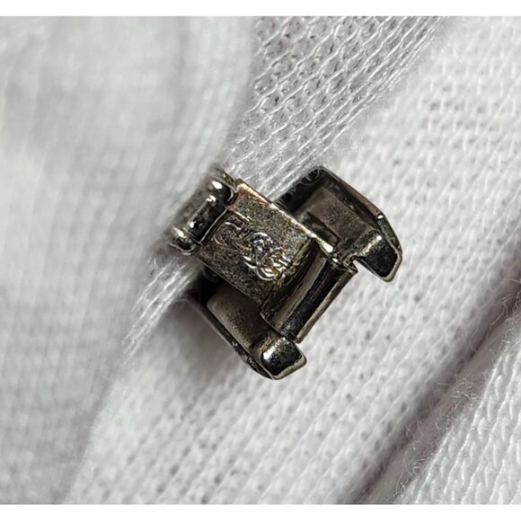 Vintage Sterling Silver Chain Necklace With Secure Clasp 20 Inches Estate Jewelr - Picture 11 of 11